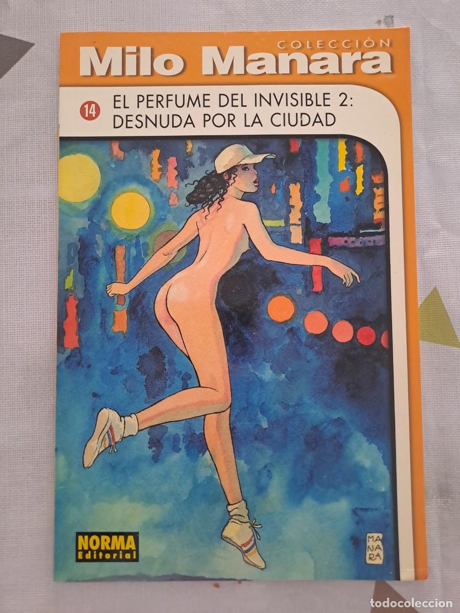 C&oacute;mics: Milo Manara 14, el perfume del invisible 2, desnuda por la ciudad, Norma en buen estado