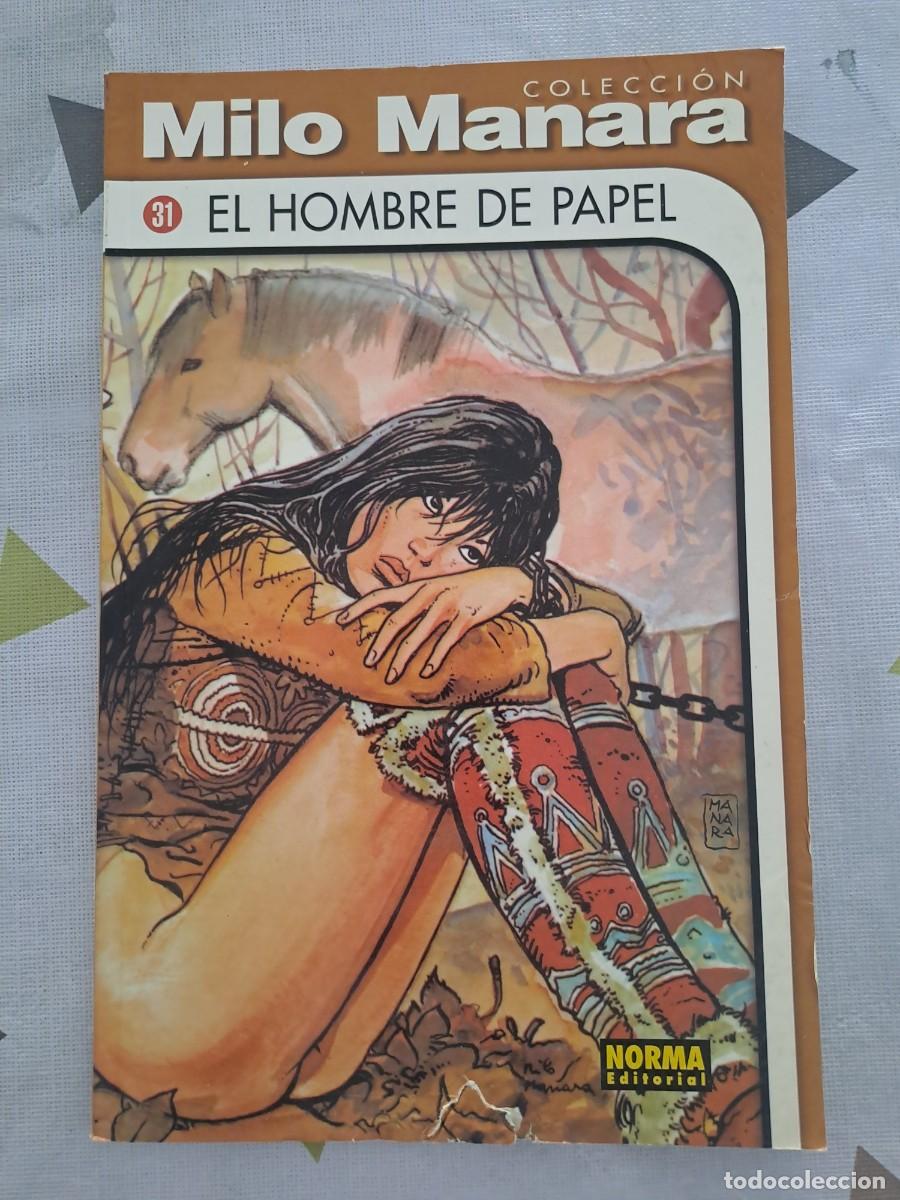 C&oacute;mics: Milo Manara 31, el hombre de papel, Norma en buen estado