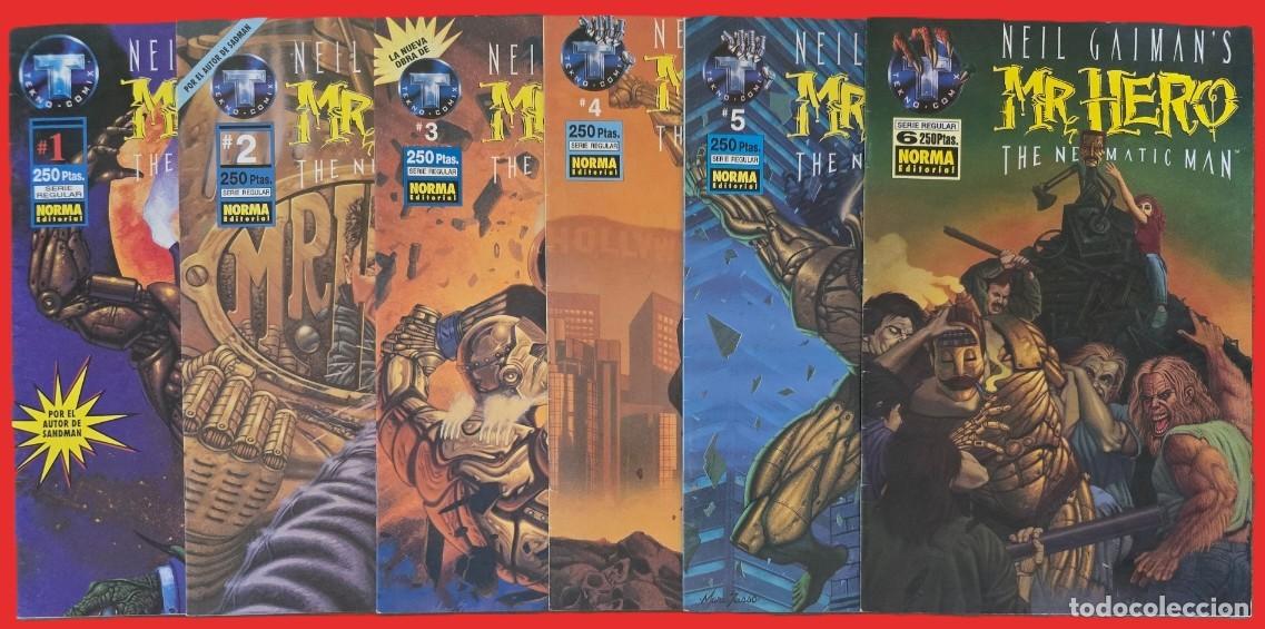 C&oacute;mics: MR HERO - NEIL GAIMAN'S, N&ordm;s 1 al 12 (Norma editorial)