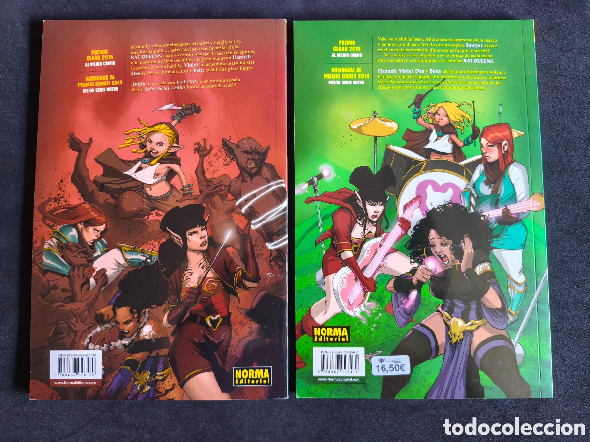 C&oacute;mics: Comics Rat Queens 1 y 2 - Foto 2