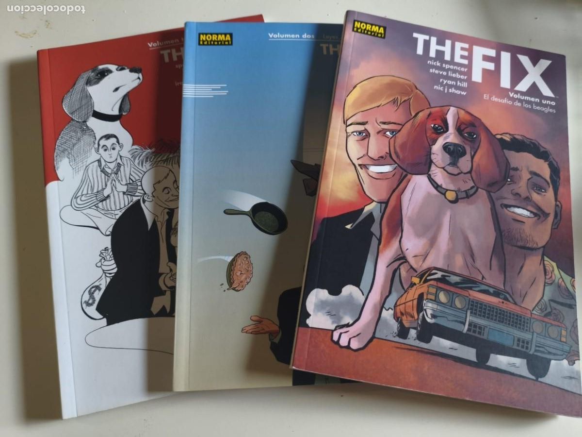 C&oacute;mics: The Fix completa 3 tomos - Norma Ed. Nick Spencer Steve Lieber
