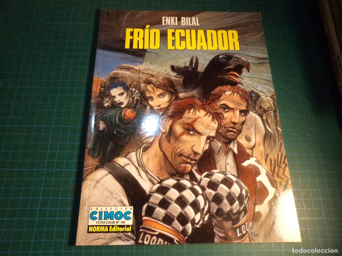 C&oacute;mics: Enki Bilal. Frio ecuador. Cimoc extra color N&ordm; 100. Norma. Rustica.