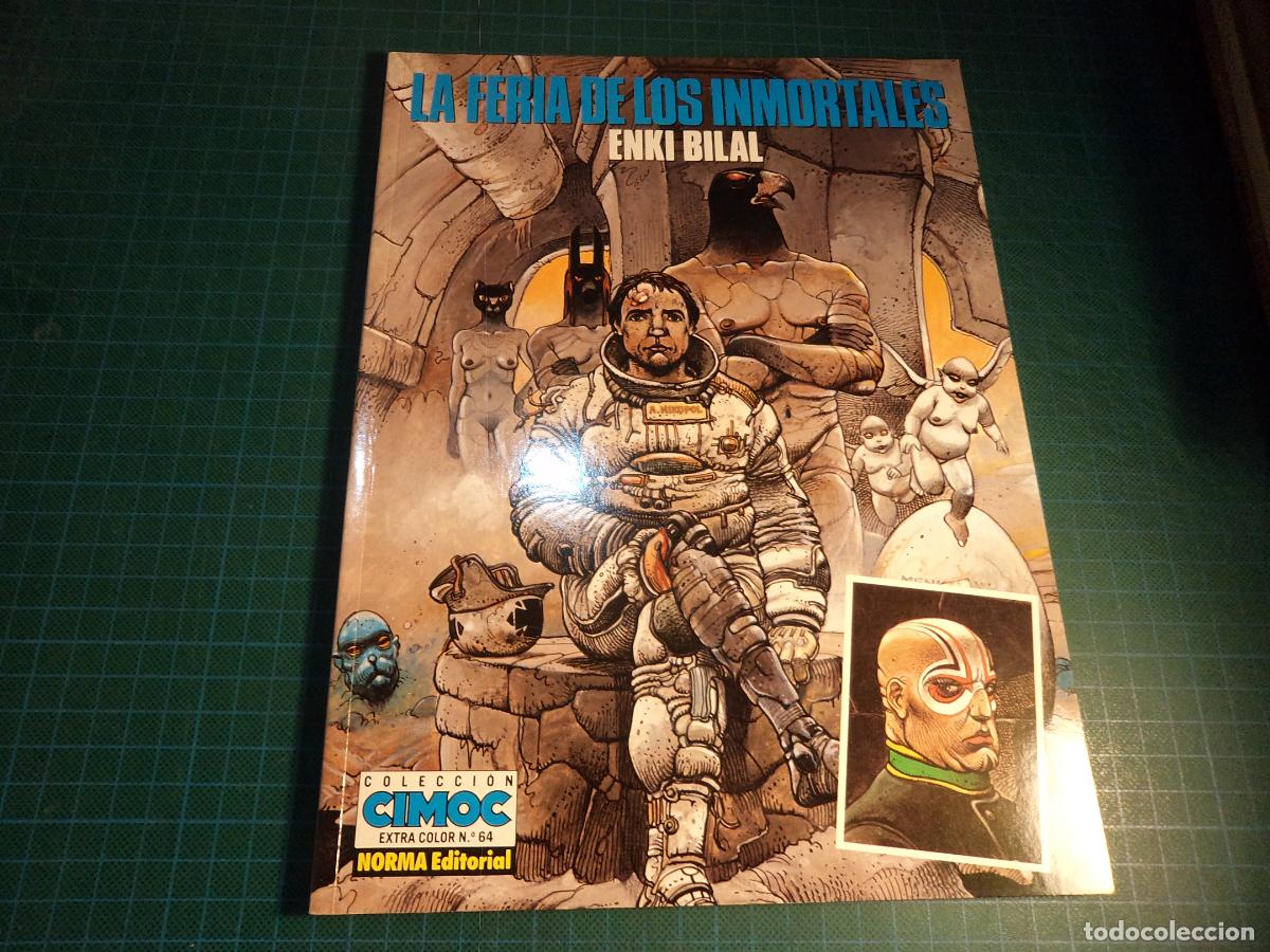 C&oacute;mics: Enki Bilal. La feria de los inmortales. Cimoc extra color N&ordm; 64. Norma. Rustica.