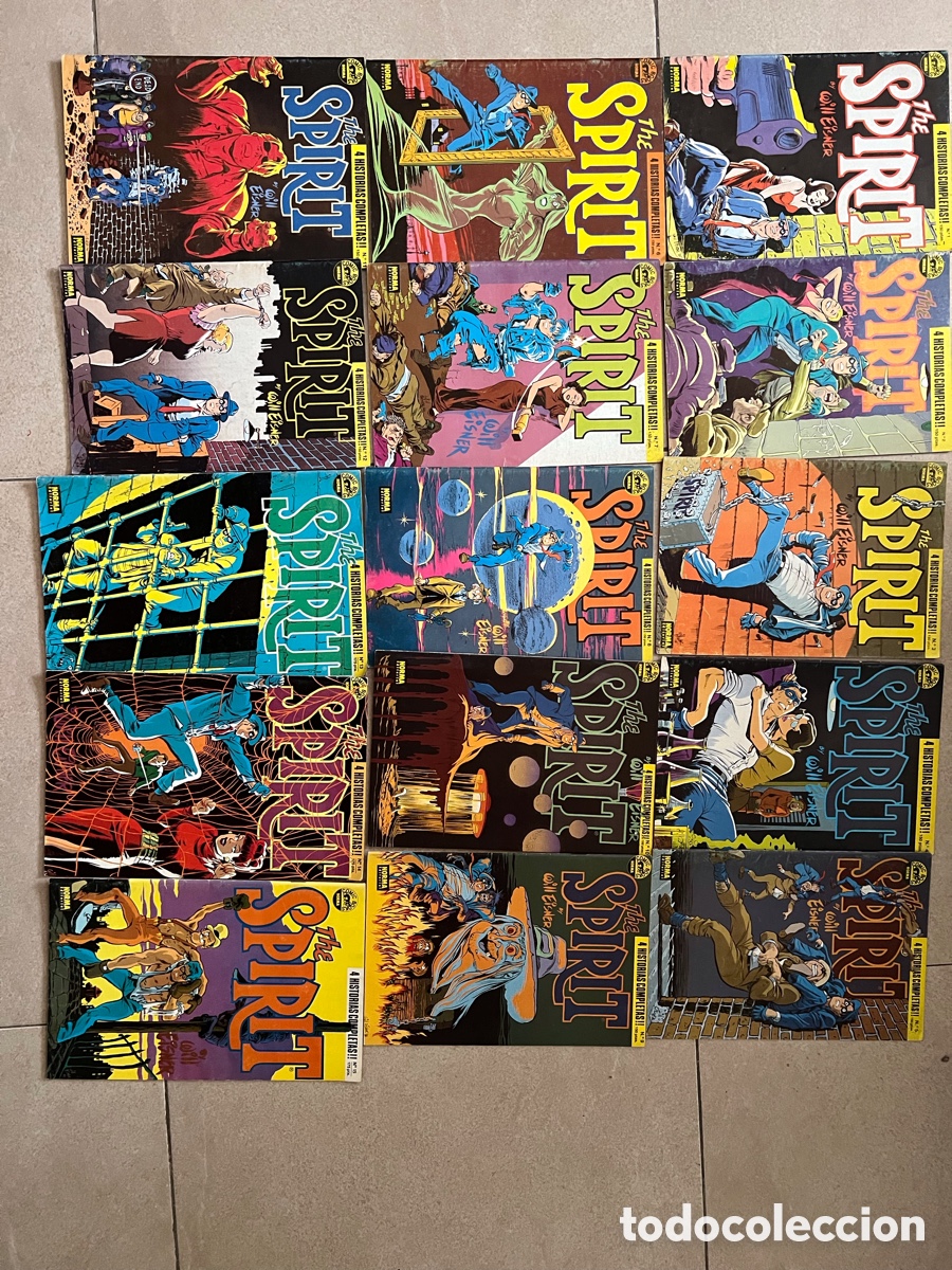 C&oacute;mics: The Spirit Norma Lote del 1 al 33 y 36 + retapados del 33 al 37