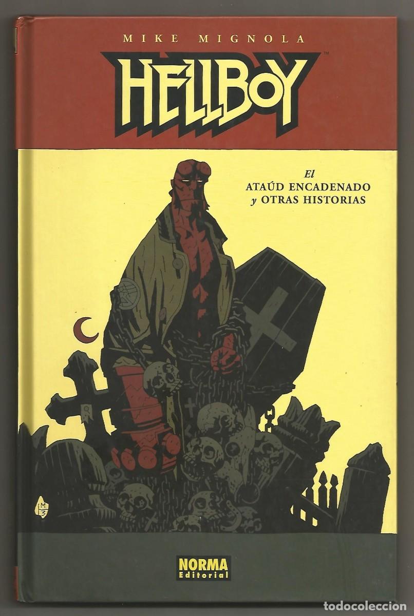 C&oacute;mics: HELLBOY EL ATAUD ENCADENADO Y OTRAS HISTORIAS, editorial NORMA 2004, excelente estado