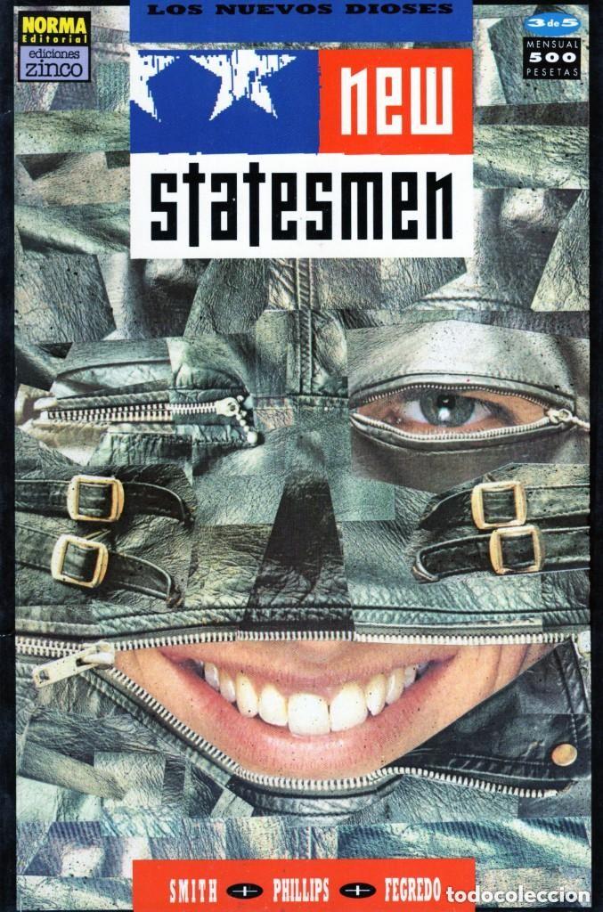 C&oacute;mics: NEW STATESMEN serie limitada de 5 numeros ( COMPLETA ). Norma Editorial - Foto 4