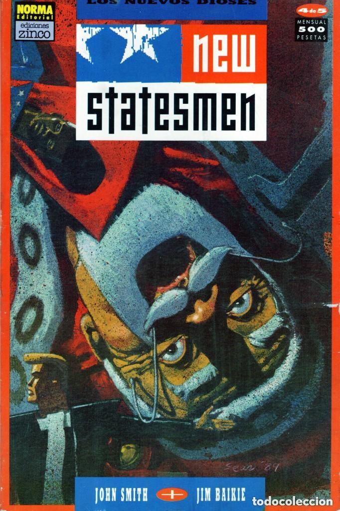 C&oacute;mics: NEW STATESMEN serie limitada de 5 numeros ( COMPLETA ). Norma Editorial - Foto 5