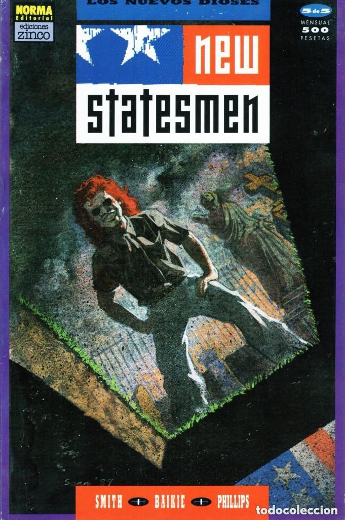 C&oacute;mics: NEW STATESMEN serie limitada de 5 numeros ( COMPLETA ). Norma Editorial - Foto 6