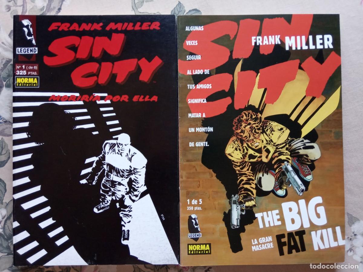 C&oacute;mics: MORIRIA POR ELLA Y LA GRAN MASACRE COMPLETAS - NOCHE DE PAZ - LA NOVIA IBA DE ROJO - SIN CITY