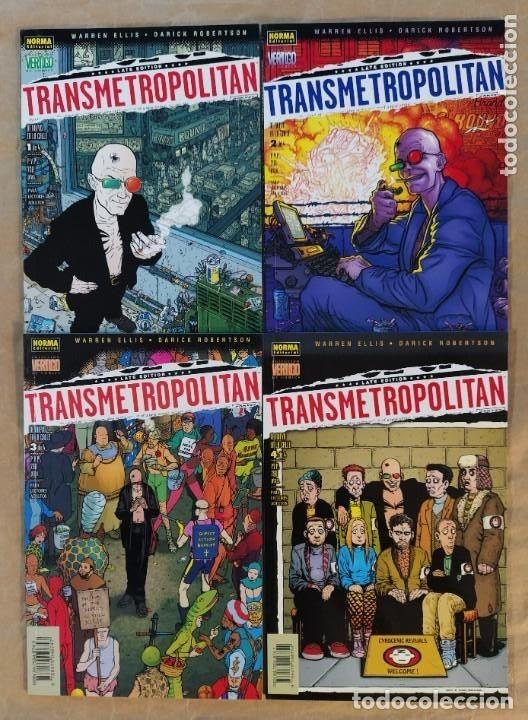 C&oacute;mics: TRANSMETROPOLITAN. NORMA EDITORIAL 22 tomos.