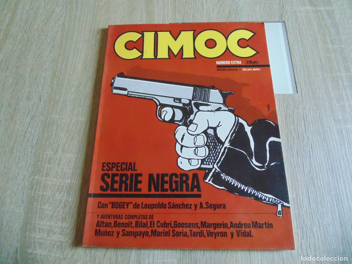 C&oacute;mics: Cimoc, Numero Extra. Espacial serie Negra. 1981. Varios / Norma.