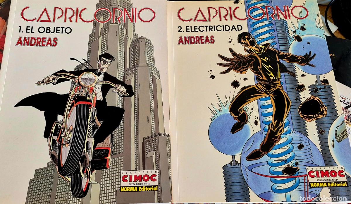 C&oacute;mics: ANDREAS, CAPRICORNIO 1 Y 2, COMPLETA, EL OBJETO Y ELECTRICIDAD, NORMA 1998-99, EXTRA COLOR 146 Y 154