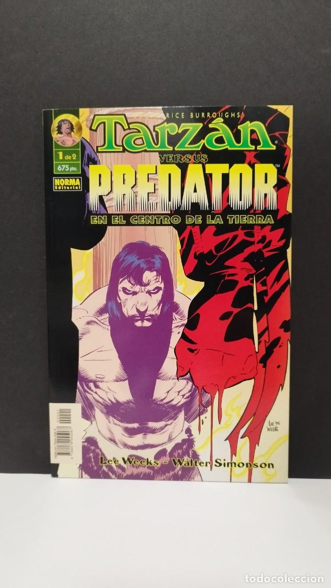 C&oacute;mics: TARZAN VERSUS PREDATOR - 2 NUMEROS COMPLETA (ED. NORMA)