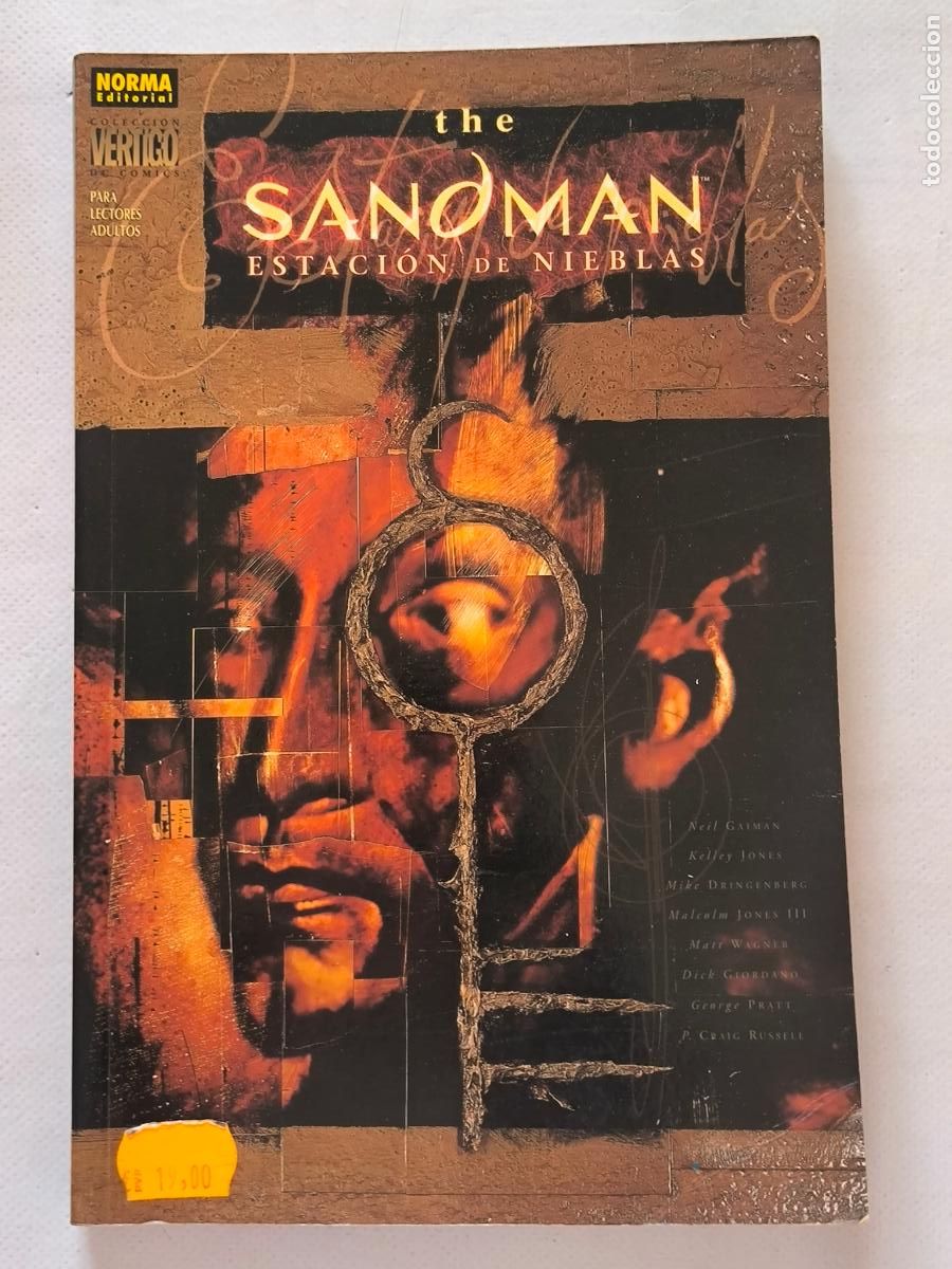 C&oacute;mics: THE SANDMAN - ESTACION DE NIEBLAS - COLECCION VERTIGO N&ordm; 222 - NORMA (IG)