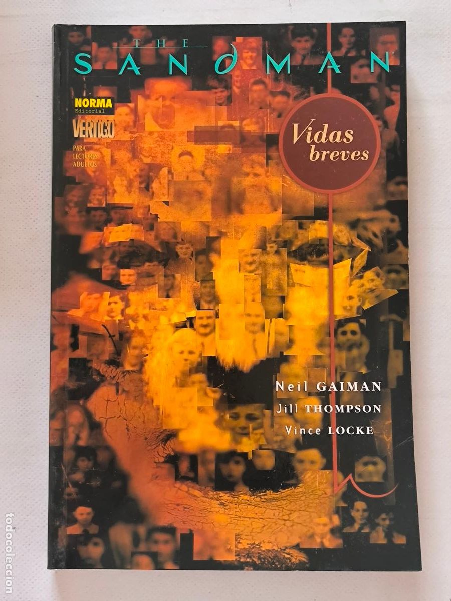 C&oacute;mics: THE SANDMAN - VIDAS BREVES - COLECCION VERTIGO N&ordm; 281 - NORMA (BC)