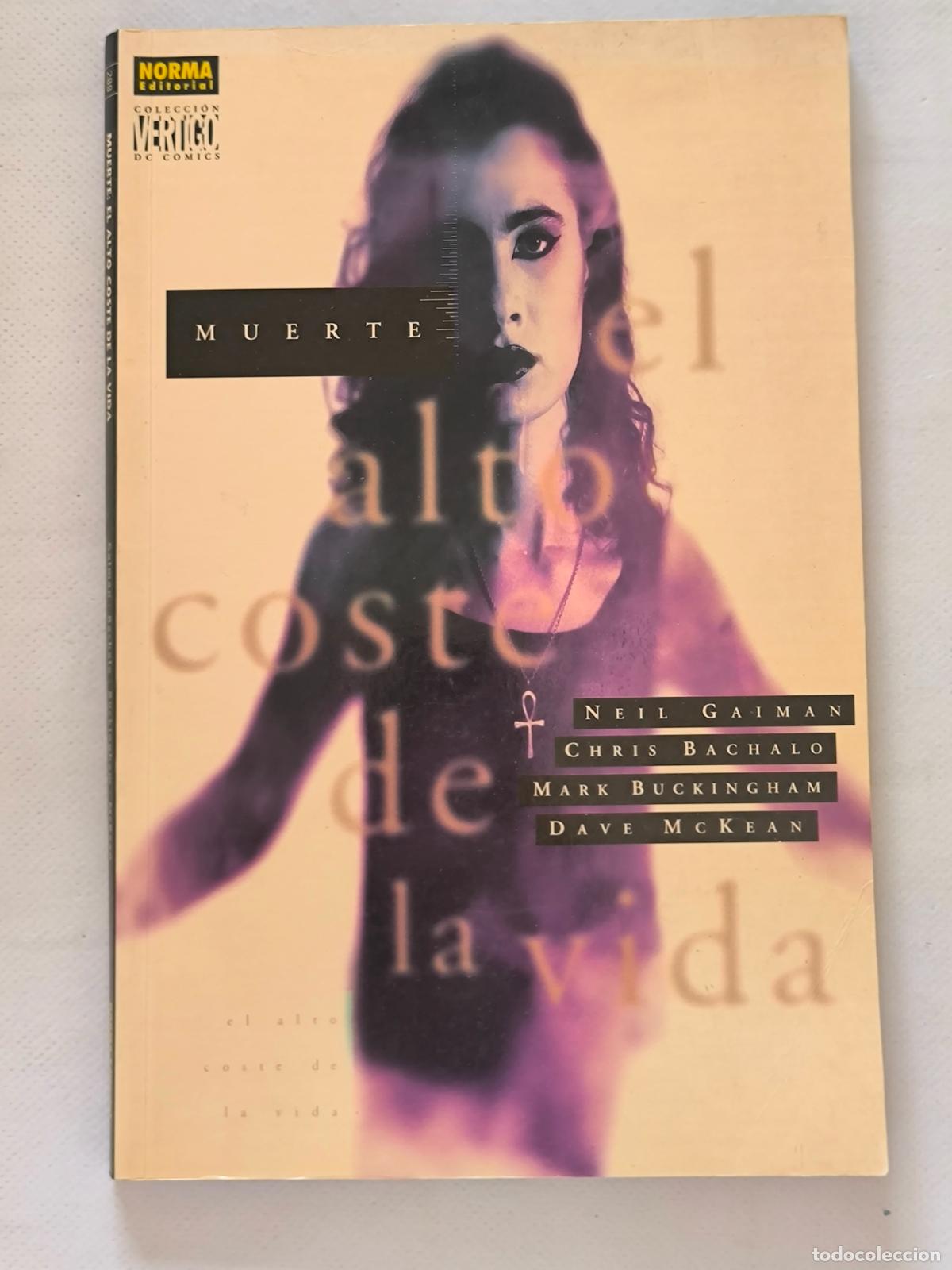 C&oacute;mics: MUERTE: EL ALTO COSTE DE LA VIDA - NEIL GAIMAN - VERTIGO N&ordm; 208 - NORMA (BI)