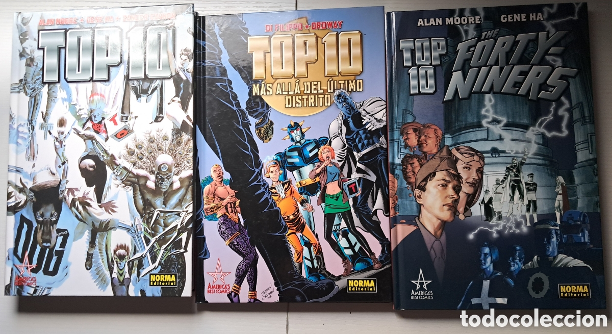 C&oacute;mics: Top 10; Top 10: the forty-niners; Top 10: mas alla