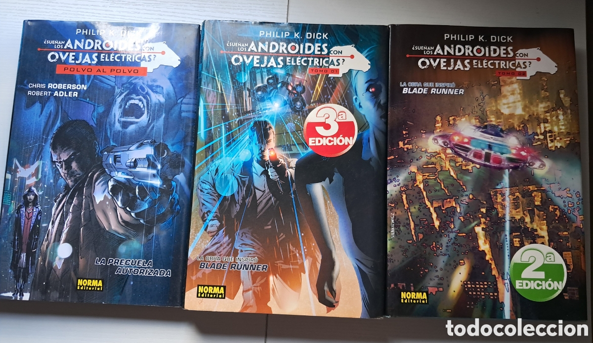 C&oacute;mics: &iquest;Sue&ntilde;an los androides con ovejas el&eacute;ctricas? Blade Runner 1 y 2 Precuela: polvo al polvo Obra compl