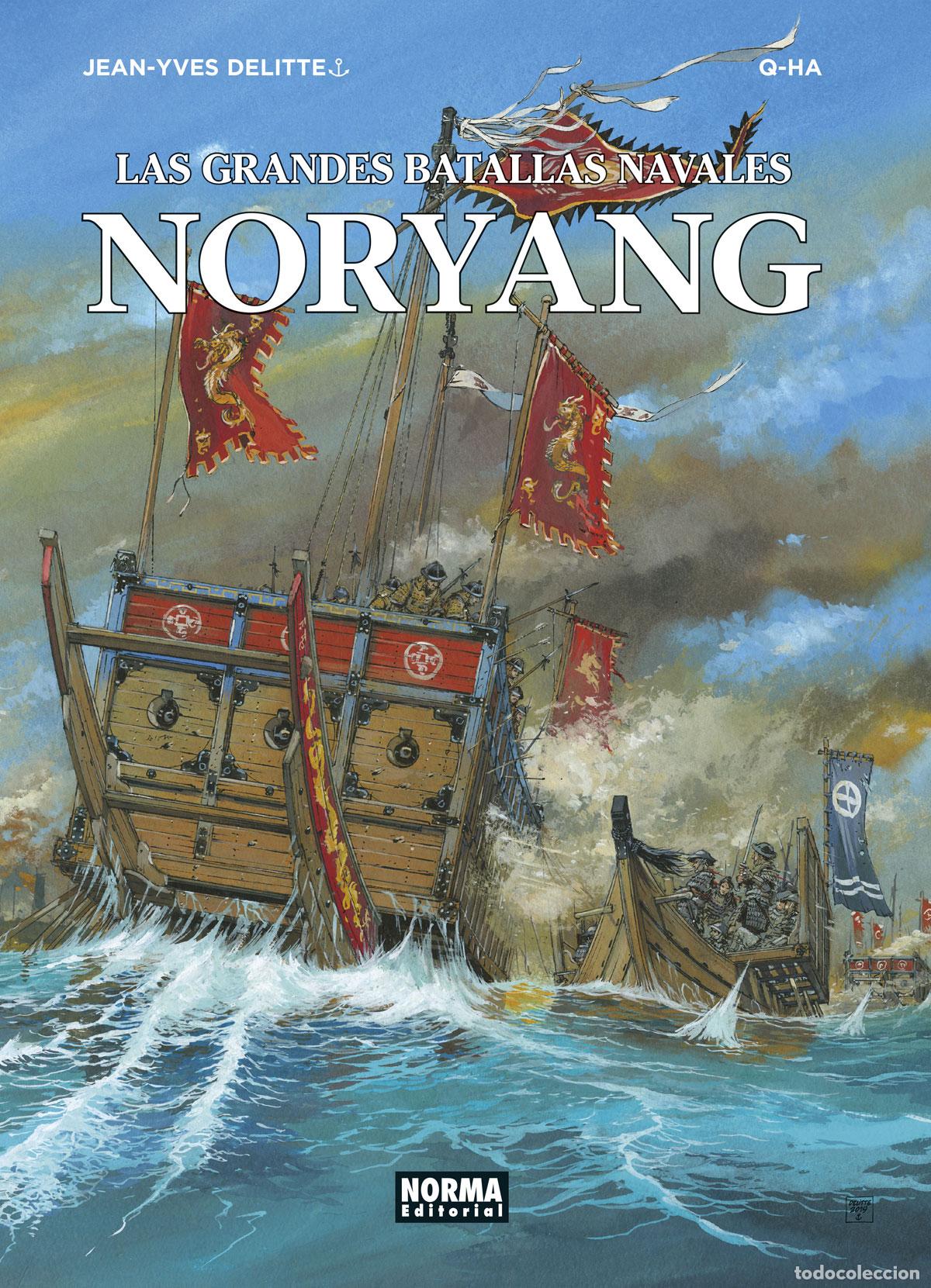 C&oacute;mics: Las grandes batallas navales 13. Noryang (Norma) - Jean-Yves Delitte; Q-Ha