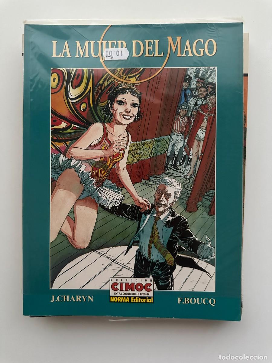 C&oacute;mics: Colecci&oacute;n Cimoc Extra Color N&ordm; 33-34 Extra Color Doble. La Mujer del Mago - J.Charyn / F. Boucq