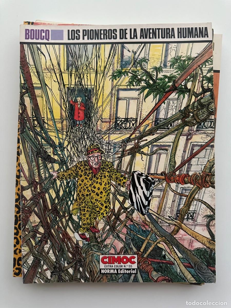 C&oacute;mics: Colecci&oacute;n Cimoc Extra Color N&ordm; 55. Los Pioneros de la Aventura Humana - F. Boucq