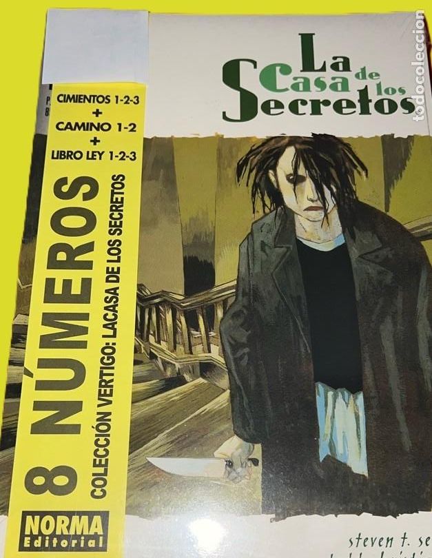 C&oacute;mics: LOTE: LA CASA DE LOS SECRETOS - Norma Editorial / SERIE COMPLETA DE 8 N&ordm;s (col.Vertigo)