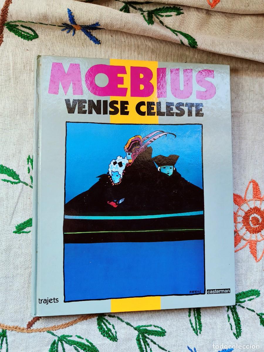 C&oacute;mics: Moebius. Venise Celeste. 1 Ed. Casterman, Trajets. Tapa dura. Le falta una de las &uacute;ltimas hojas.