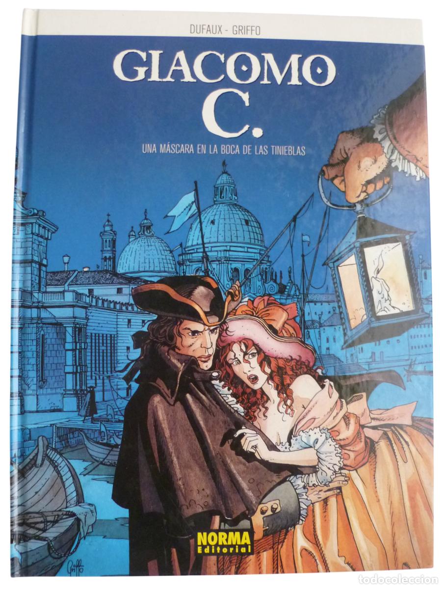 C&oacute;mics: C&oacute;mic. Giacomo C. Una m&aacute;scara en la boca de las tinieblas n&ordm; 1. Griffo. Norma Edit.