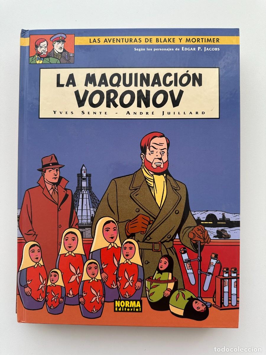 C&oacute;mics: Las aventuras de Blake y Mortimer. La Maquinaci&oacute;n Voronov - Yves Sente / Andr&eacute; Juillard