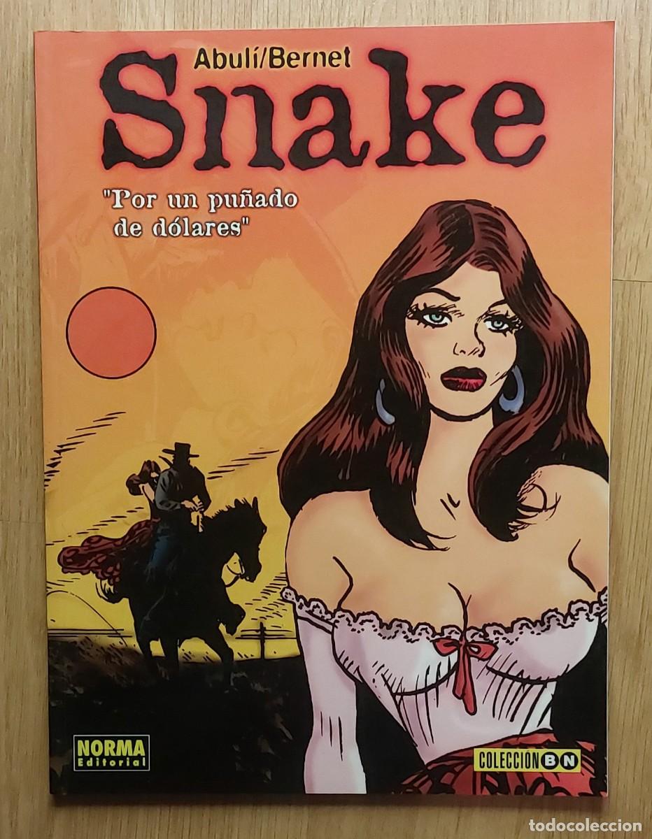 C&oacute;mics: SNAKE POR UN PU&Ntilde;ADO DE D&Oacute;LARES : ENRIQUE S. ABUL&Iacute;-JORDI BERNET - 1999- R&Uacute;STICA- BUEN ESTADO