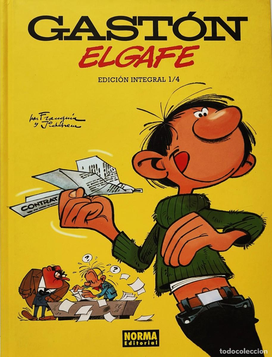 Comics: GAST&Oacute;N EL GAFE - EDICI&Oacute;N INTEGRAL 1/4 - FRANQUIN Y JID&Eacute;HEM - NORMA EDITORIAL
