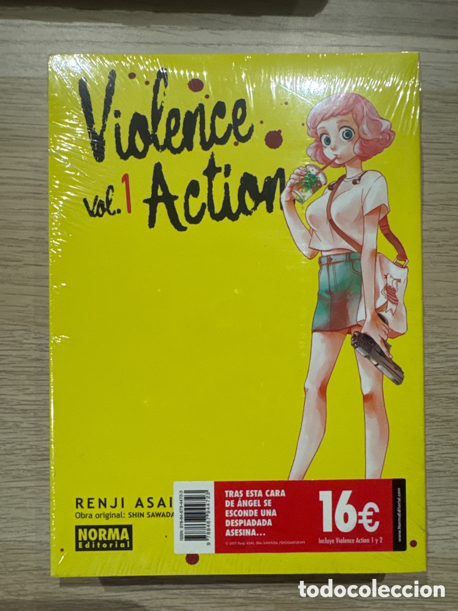 C&oacute;mics: Violence action 1 y 2 pack Iniciaci&oacute;n - Renji Asai - Norma Editorial / Manga
