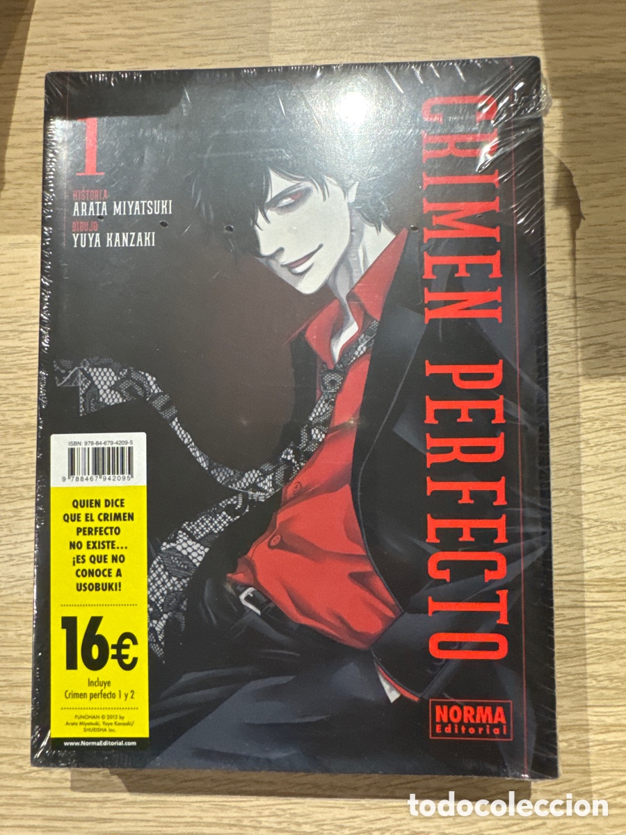 C&oacute;mics: Crimen perfecto 1 y 2 Pack Iniciaci&oacute;n - Arata Miyatsuki, Yuya Kanzaki - Norma Editorial / Manga