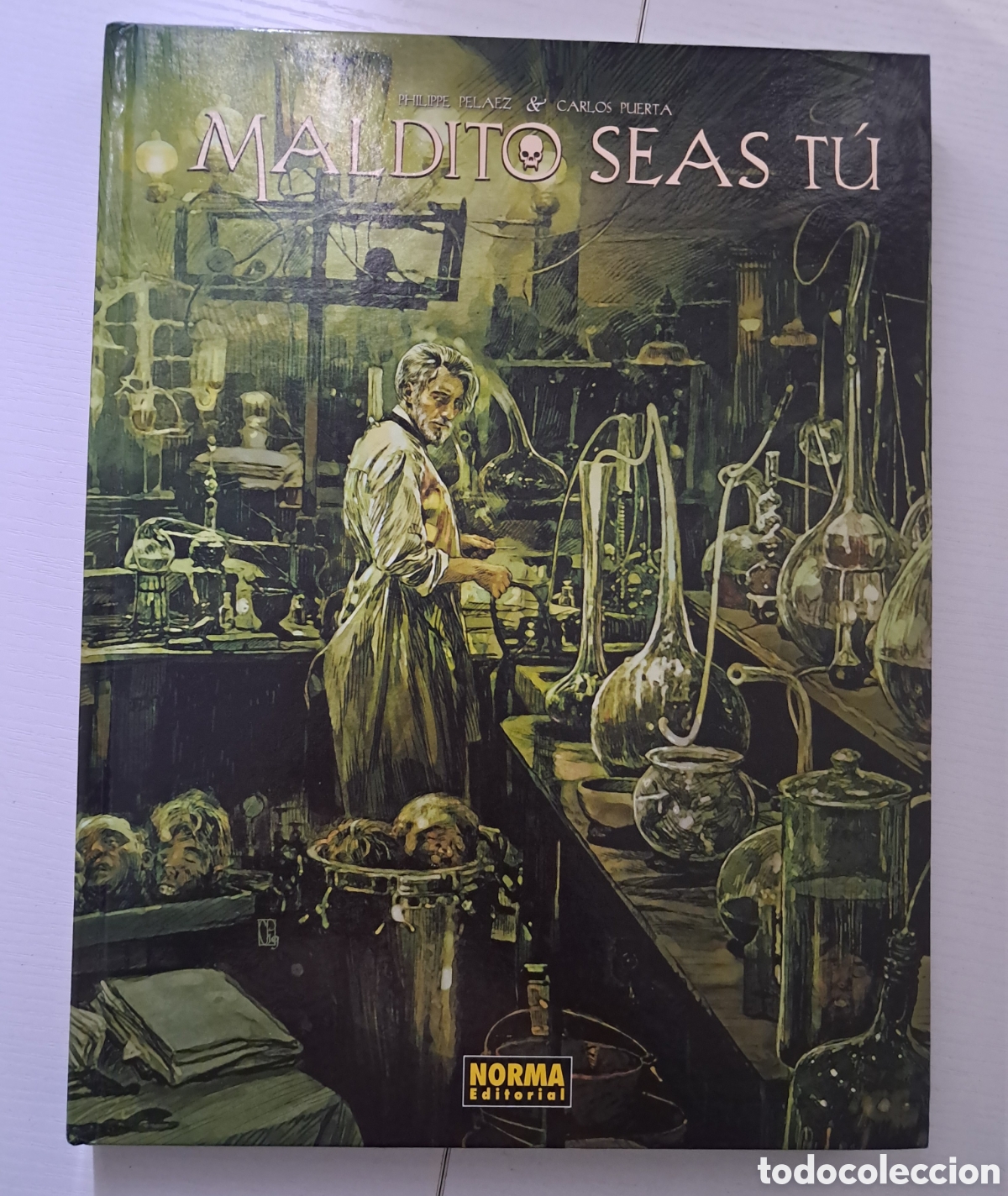 C&oacute;mics: Maldito seas tu, de Philippe Pelaez y Carlos Puerta