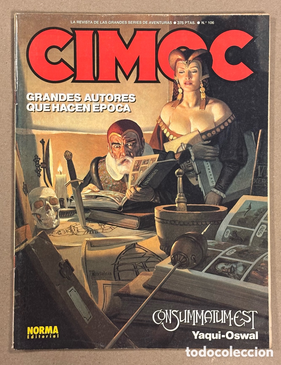 C&oacute;mics: CIMOC N&deg; 106 (NORMA). YAQUI y OSWAL, TOM DE HAVEN y BRUCE JENSEN, ANTONIO NAVARRO,&hellip;