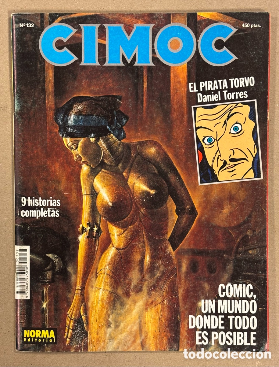 C&oacute;mics: CIMOC N&deg; 132 (NORMA). DANIEL TORRES, CHRIS WARNER, PEETERS y SCHUITEN, HORACIO ALTUNA,&hellip;