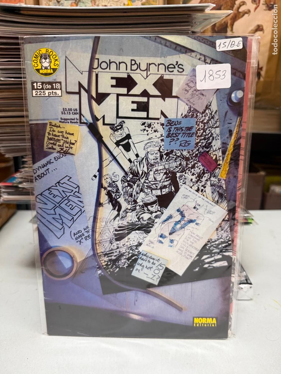 C&oacute;mics: NEXT MEN EDITORIAL NORMA NUMERO 15
