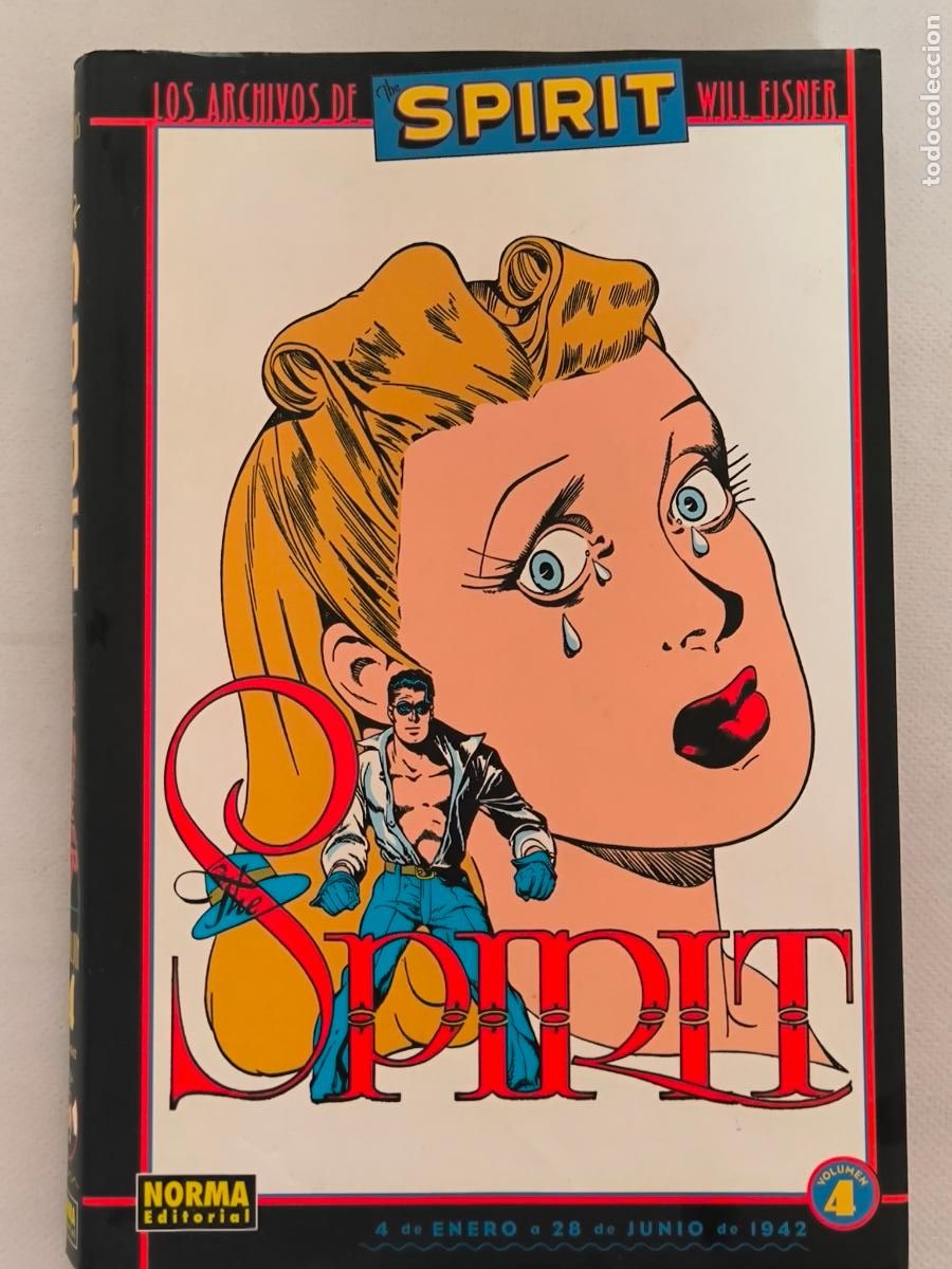 C&oacute;mics: LOS ARCHIVOS DE THE SPIRIT VOLUMEN 4 - WILL EISNER - ENERO / JUNIO 1942 - NORMA - TAPA DURA (323)