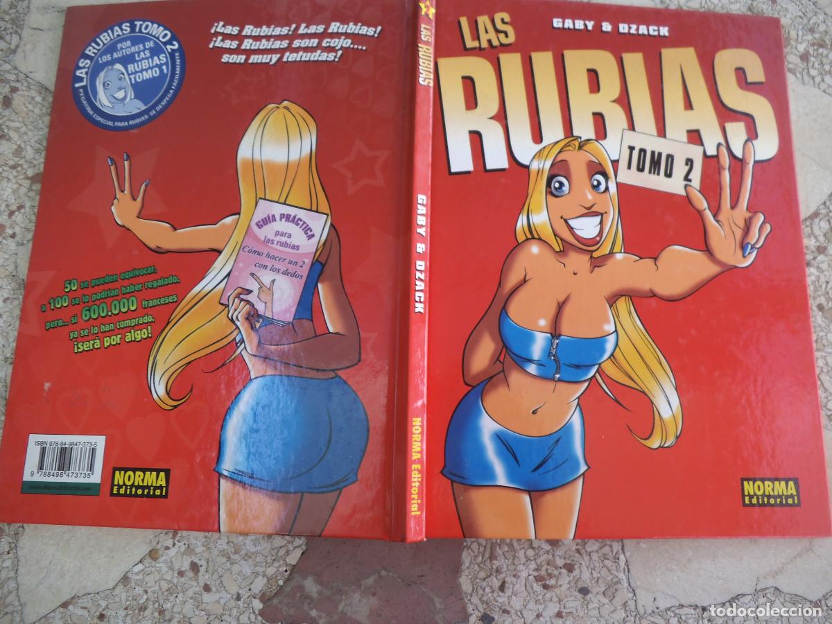 C&oacute;mics: comic, las rubias tomo 2, gaby & dzack, norma ,color,