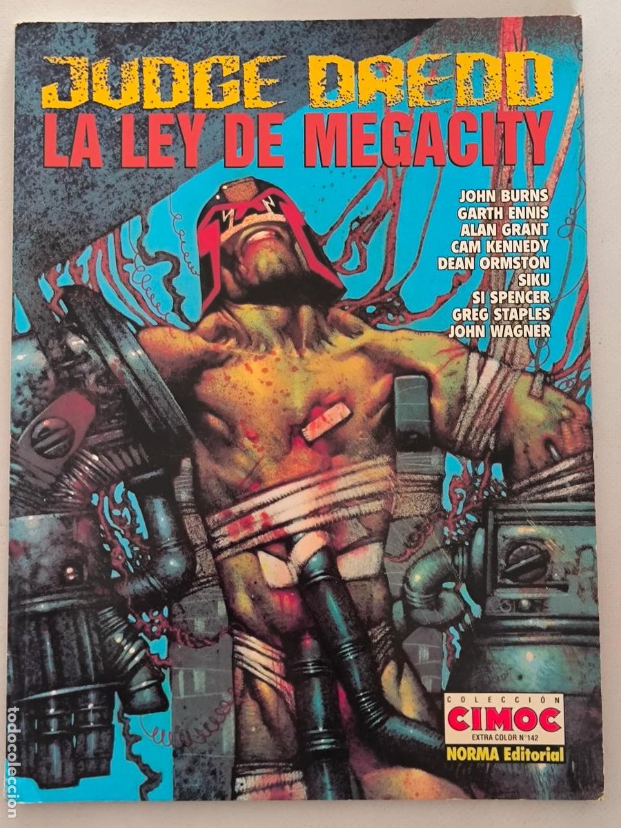 C&oacute;mics: JUDGE DREDD: LA LEY DE MEGACITY - CIMOC EXTRA COLOR N&ordm; 142 - NORMA (170)