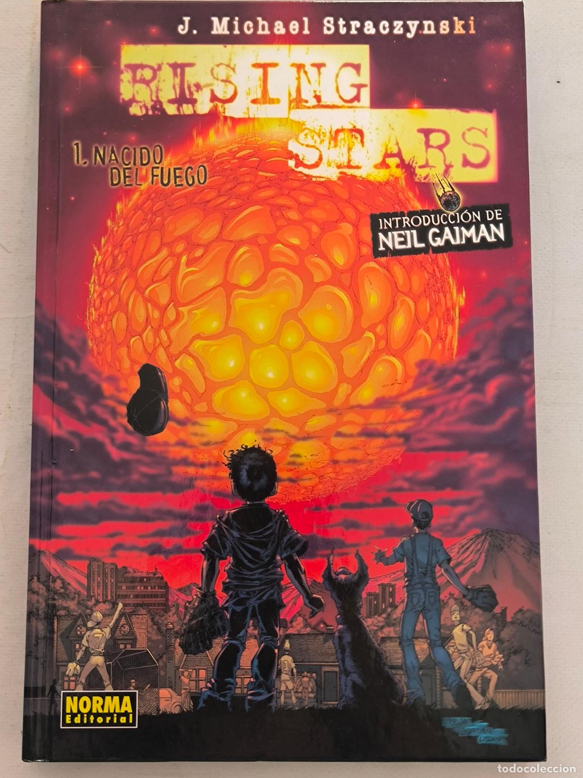 C&oacute;mics: RISING STARS TOMO 1 - NACIDO DEL FUEGO - J. MICHAEL STRACZYNSKI - NORMA - TAPA DURA (356)