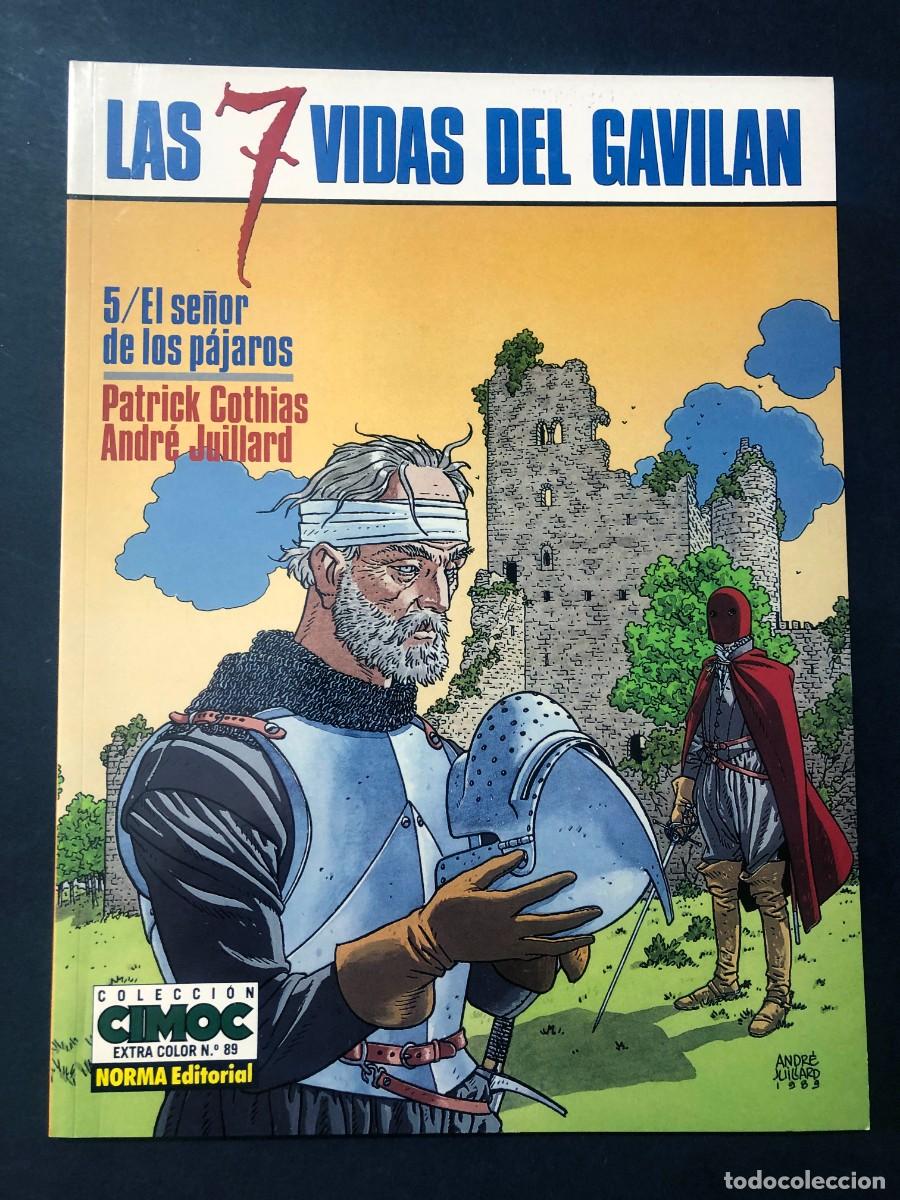 C&oacute;mics: LAS 7 VIDAS DEL GAVIL&Aacute;N N&ordm; 5 / EL SE&Ntilde;OR DE LOS P&Aacute;JAROS / CIMOC EXTRA 89 / A&Ntilde;O 1992 / SIN USAR