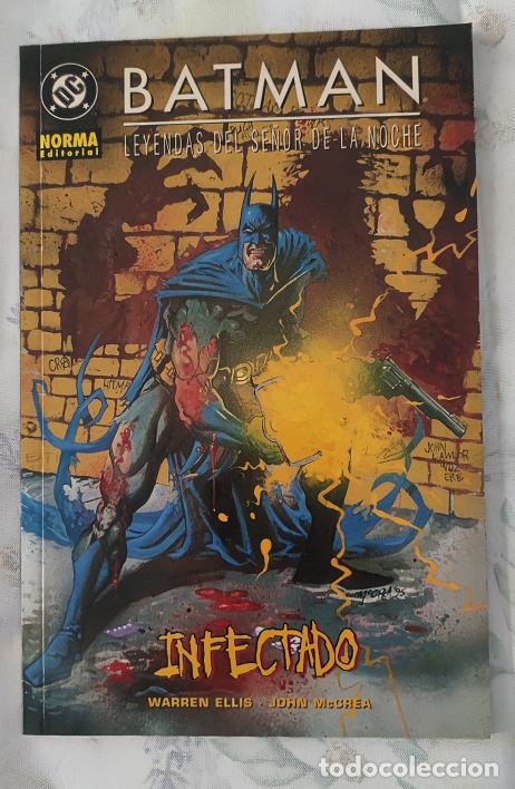 C&oacute;mics: Batman: Infectado. Warren Ellis y John McCrea. Norma editorial 2002 - Foto 1
