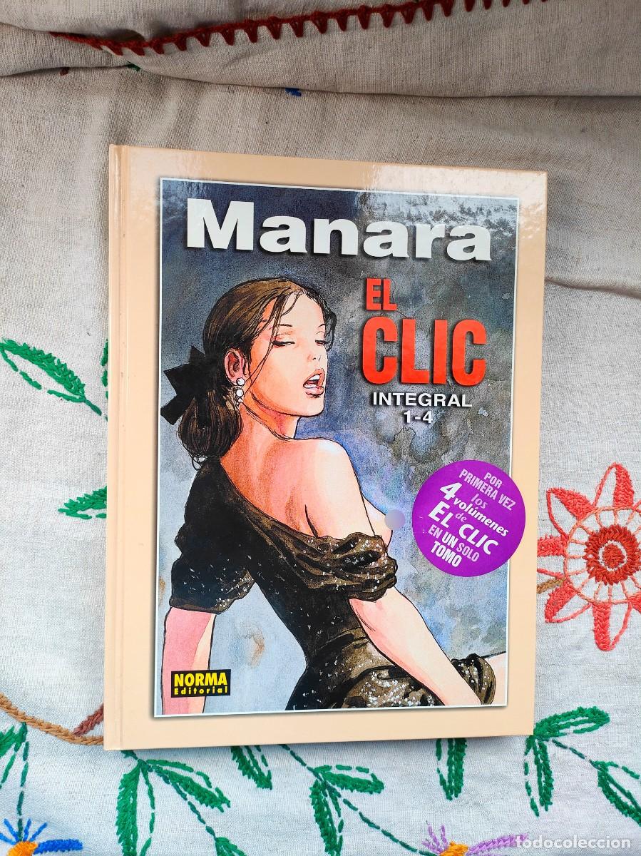 C&oacute;mics: El Clic Integral. Manara. Norma. Tapa dura. - Foto 1