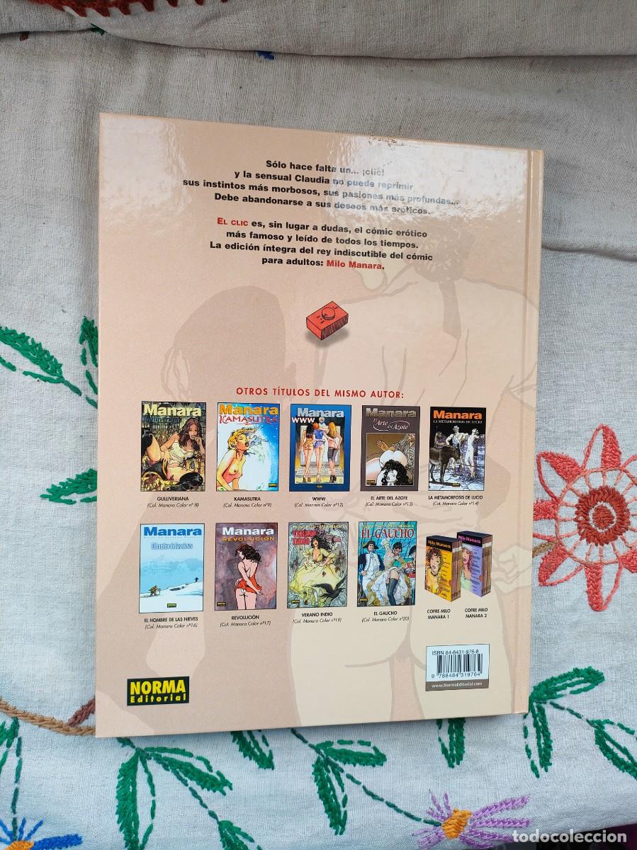 C&oacute;mics: El Clic Integral. Manara. Norma. Tapa dura. - Foto 3