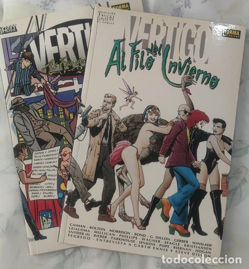 C&oacute;mics: Vertigo. Al filo del invierno 1 y 2. Varios autores. 1998-1999. Norma editorial