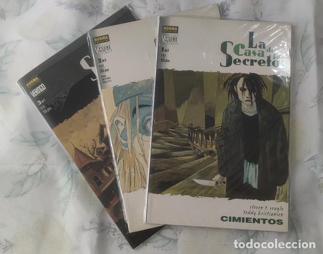 C&oacute;mics: La Casa de los Secretos 1-3. Steven T. Seagle y Teddy Kristiansen. 1997-98. Norma editorial
