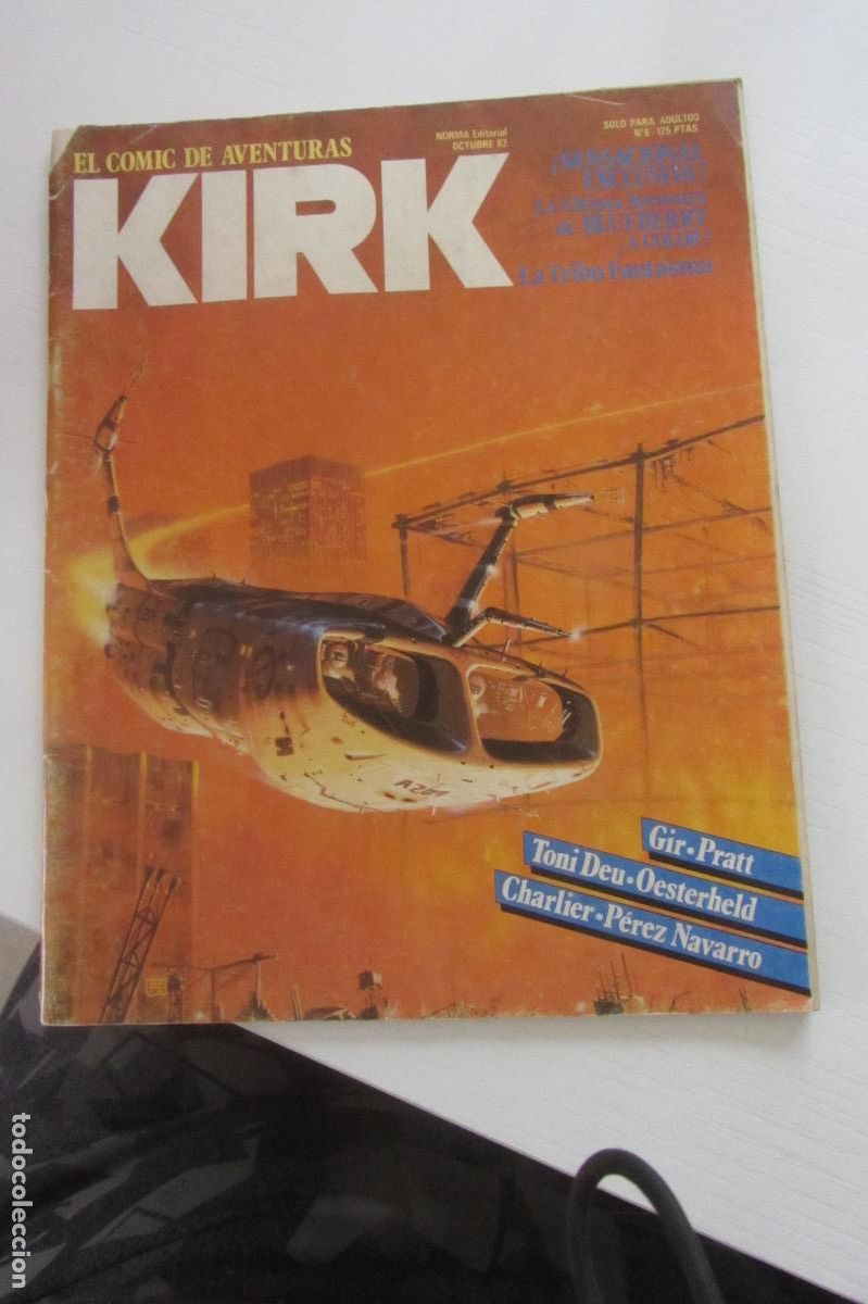 C&oacute;mics: KIRK N.6 1982 - EL COMIC DE AVENTURAS NORMA arx248