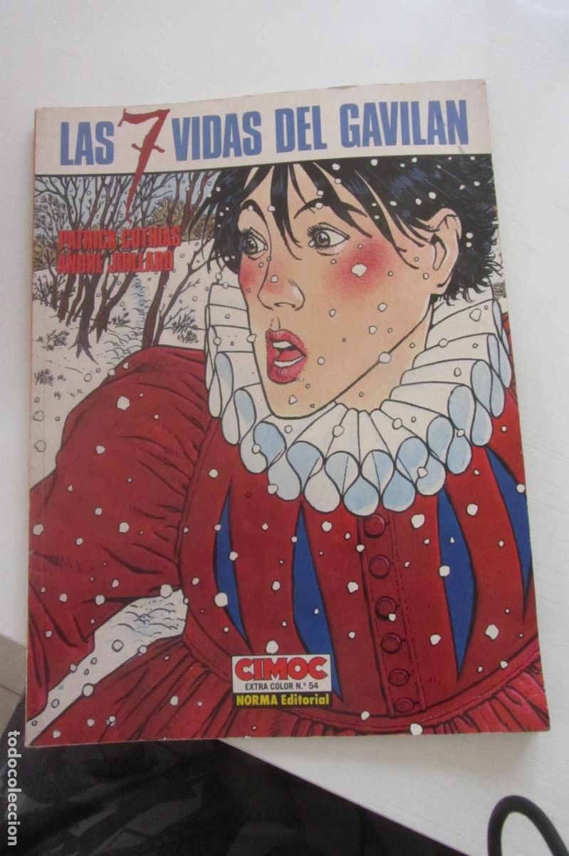 C&oacute;mics: CIMOC EXTRA COLOR. N&ordm; 54. LAS 7 VIDAS DEL GAVILAN 1. LA MUERTE BLANCA. -ED. NORMA. 1989 arx248