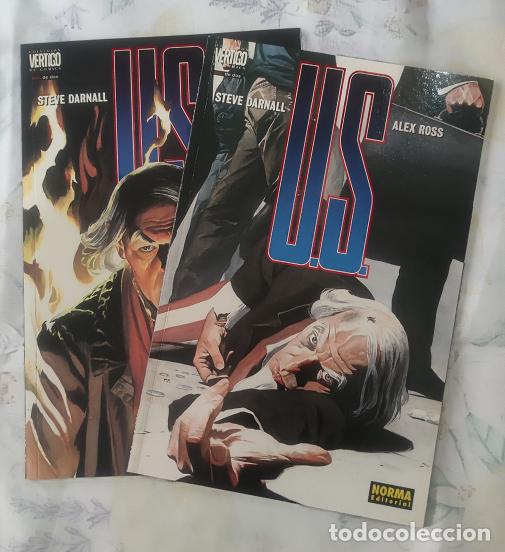 C&oacute;mics: Uncle Sam 1-2. Steve Darnall y Alex Ross. 1999. Norma editorial - Foto 1